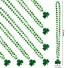 18 Pcs St Patrick's Shamrock Necklaces
