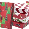 12pcs Christmas Shirt Boxes with Lid