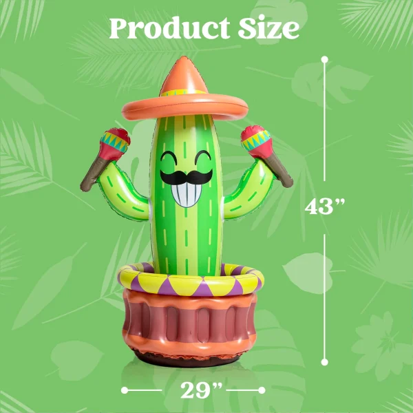 43in Inflatable Cactus Cooler