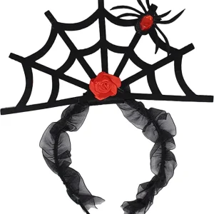 3Pcs Spider Web Headbands Cosplay