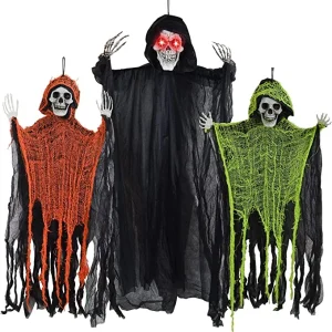 3Pcs Spooky Grim Reaper