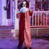 5ft Standing Animated Scary Clown Decoration