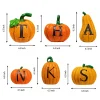 Thanks Halloween Pumpkin Decorations