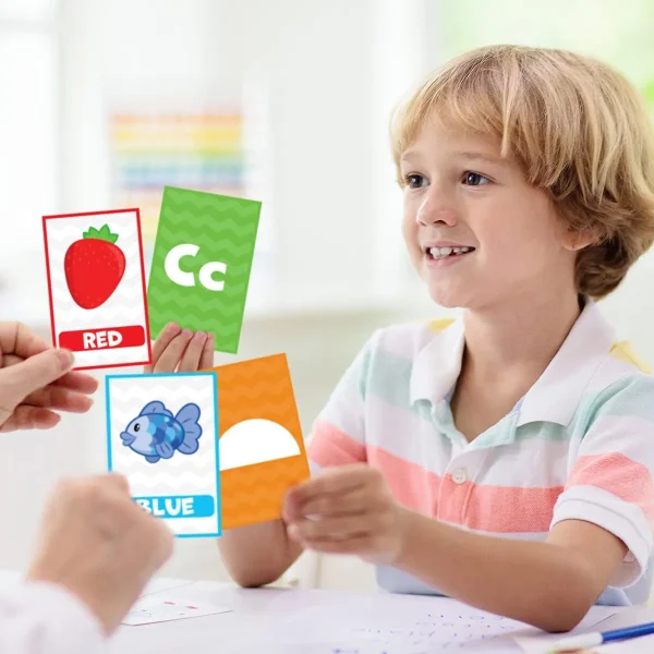 Kindergarten Flash Cards with Rings Set