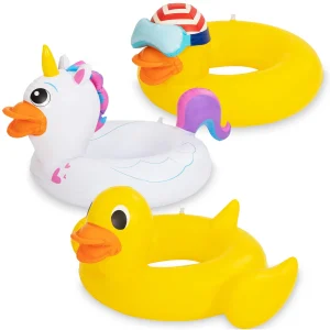 3pcs Unicorn and Duck Swimming Pool Ring