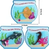 28Pcs Kids Valentines Cards With Funny Sea Animal Toys-Classroom Exchange Gifts