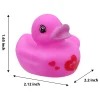 28Pcs Kids Valentines Cards With Mini Rubber Duck Bath Toys-Classroom Exchange Gifts