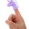 28Pcs Kids Valentines Cards With Unicorn Finger Puppet-Classroom Exchange Gifts
