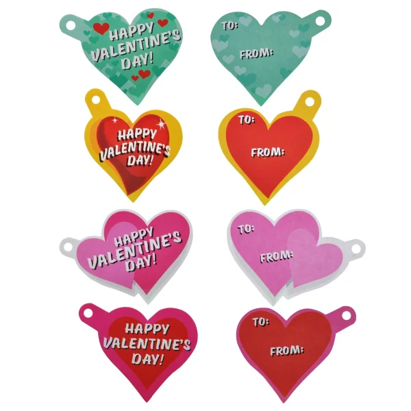 28Pcs Kids Valentines Cards With Wind-up Toys-Classroom Exchange Gifts