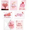 72Pcs Valentines Day Cards