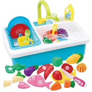 Washing Dishes Toy Sink Playset