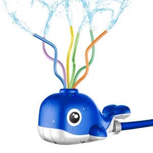 Whale Sprinkler with Wiggle Tubes