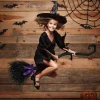 Witch Broom Halloween Decoration 55in
