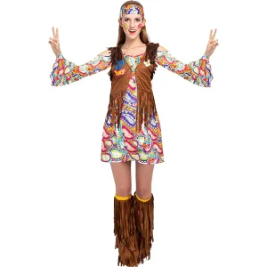 Womens 60s/70s Hippie Halloween Costume