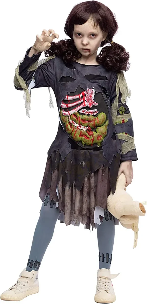 Zombie Girl Costume Set Cosplay