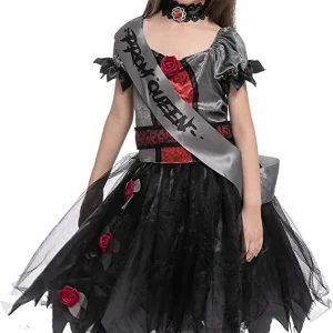 Girl Prom Queen Halloween Costume