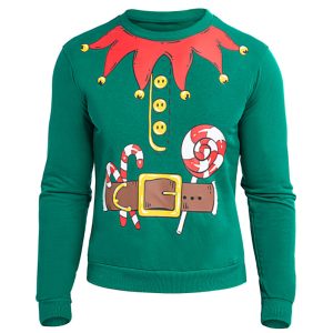 Christmas Sweaters Elf Santa Men Sweater