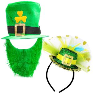 St. Patrick’s Day Leprechaun Hat And Beard