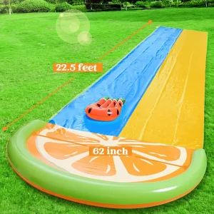 2pcs Boogie Boards and Water Slide 20ft