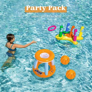 Inflatable Pool Float Toys Games Set – SLOOSH