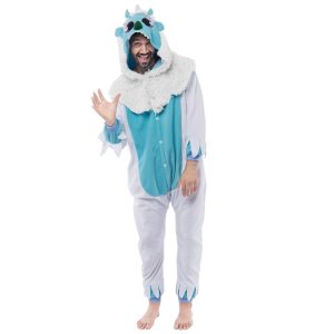 Yeti Onesie Pajama Costume Cosplay – Adult