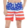 Men's Swim Trunks ( American Flag)