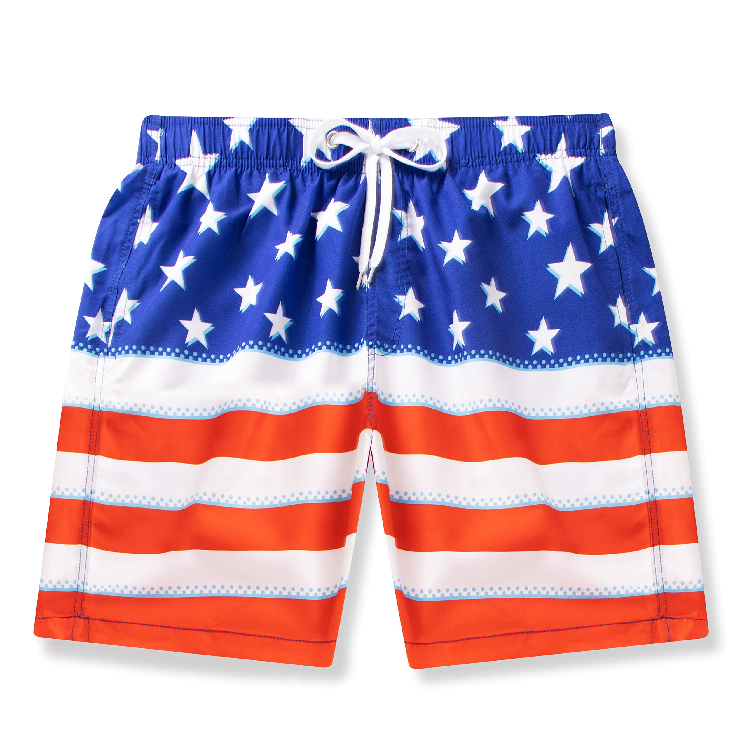 Men’s Swim Trunks ( American Flag) – SLOOSH