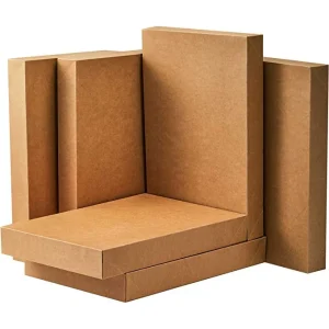 12pcs Kraft Brown Cardboard Collection Set