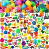 144Pcs Assorted Toys Prefilled Easter Eggs