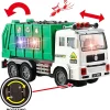 3pcs Toy Trucks with 4D Lights and Music