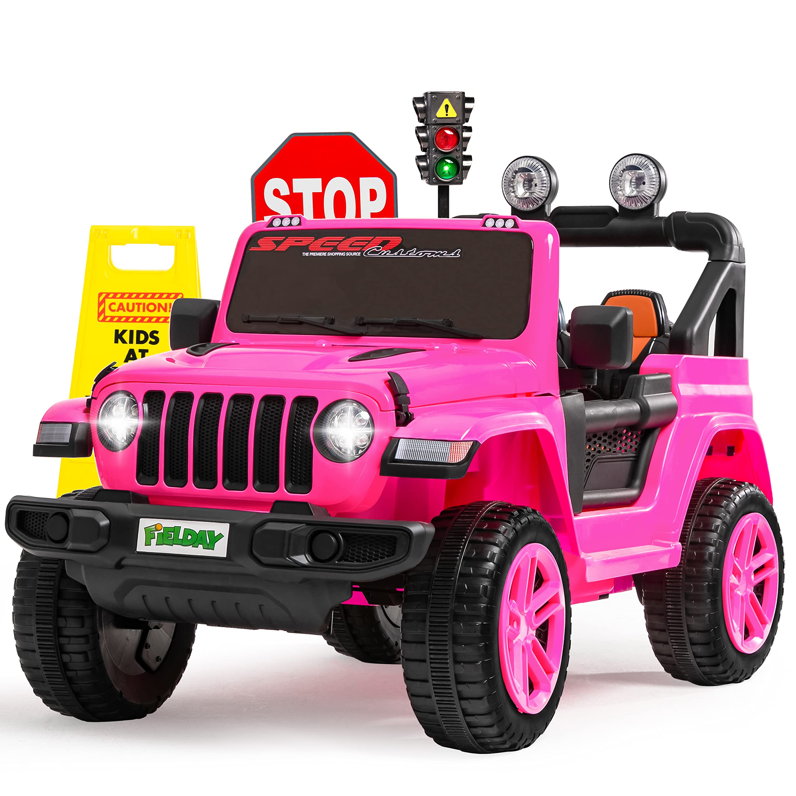 Kids Ride On Truck – Pink