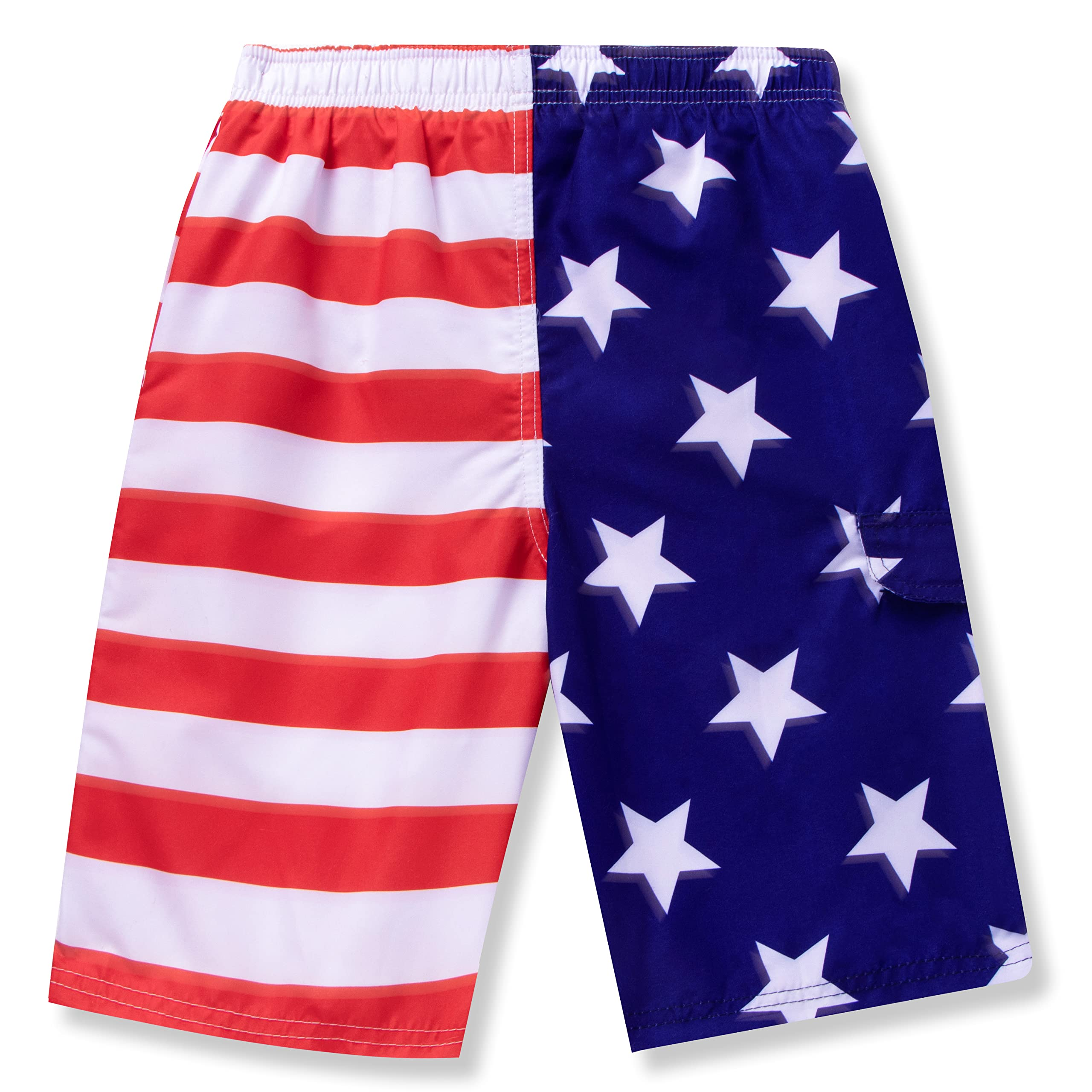 Boys Swim Trunks (USA Flag) – SLOOSH