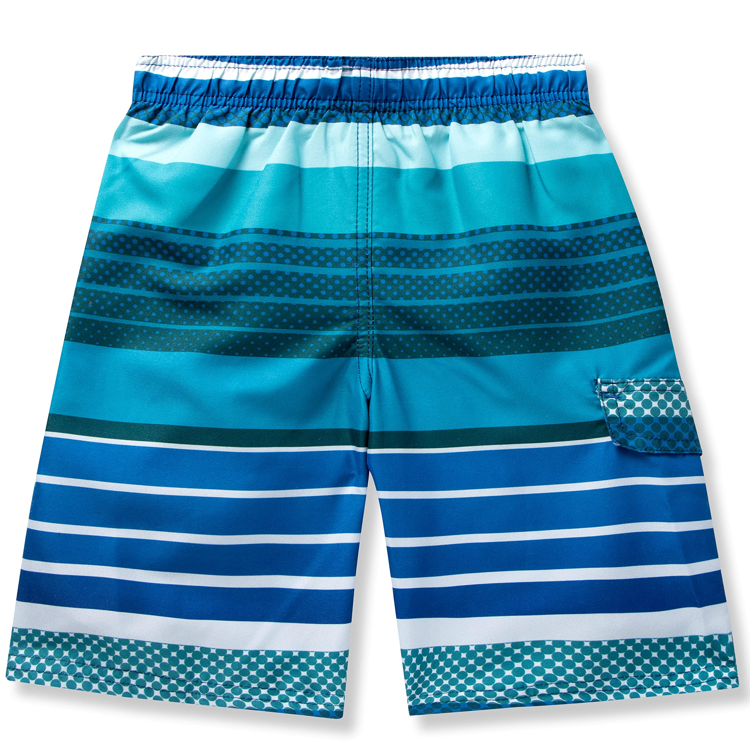 Boys Swim Trunks Light Blue Stripe – SLOOSH