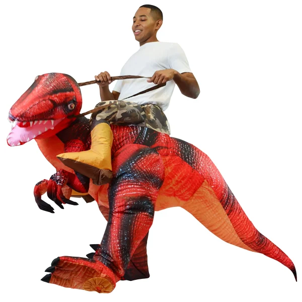 Remarkable adult dinosaur inflatable costume 2023