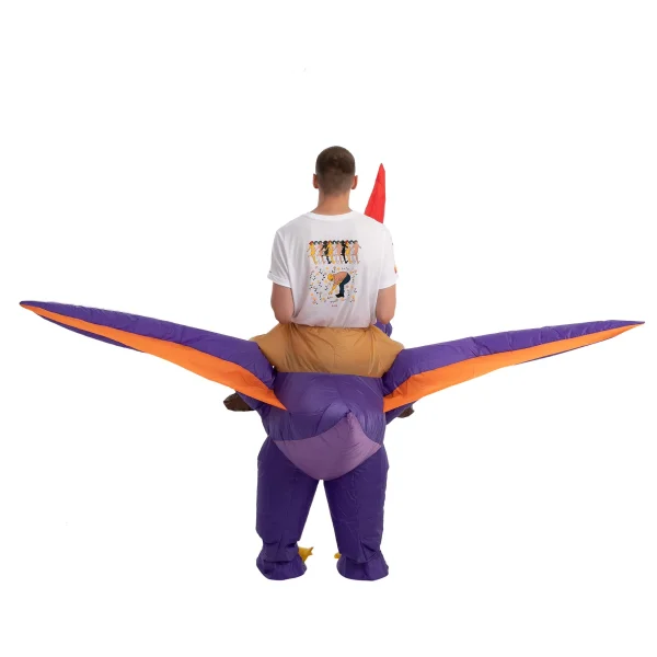 Adult Inflatable Riding Pteranodon Dinosaur Costume