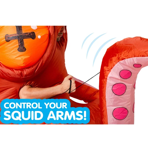 Adult Inflatable Squid Halloween Costume