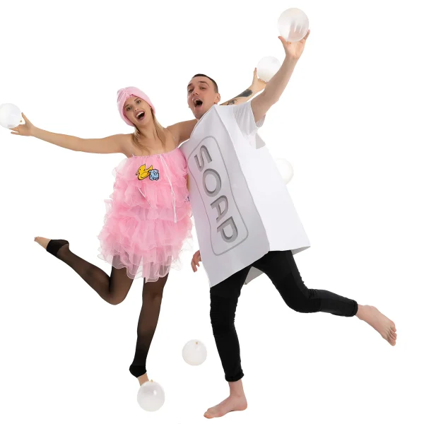 Adults Soap and Loofah Halloween Costume