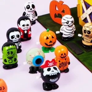 20Pcs Halloween Assorted Jumping push bubble Toy
