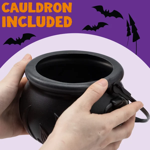24Pcs Halloween Mochi Squeeze Toys in Cauldron