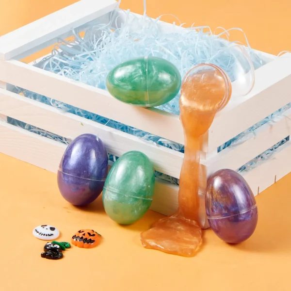 24Pcs Kids Egg Slime Toys