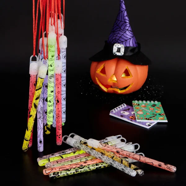 36pcs Assorted Halloween Glow Sticks