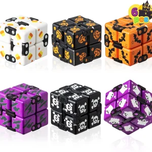 Kids 6pcs Halloween Infinity Cube Fidget