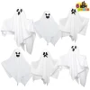 6pcs Halloween White Hanging Ghost 19.6in