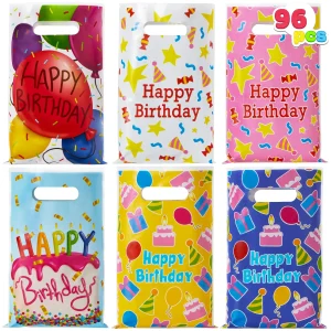 96 Birthday Party Favor Bags