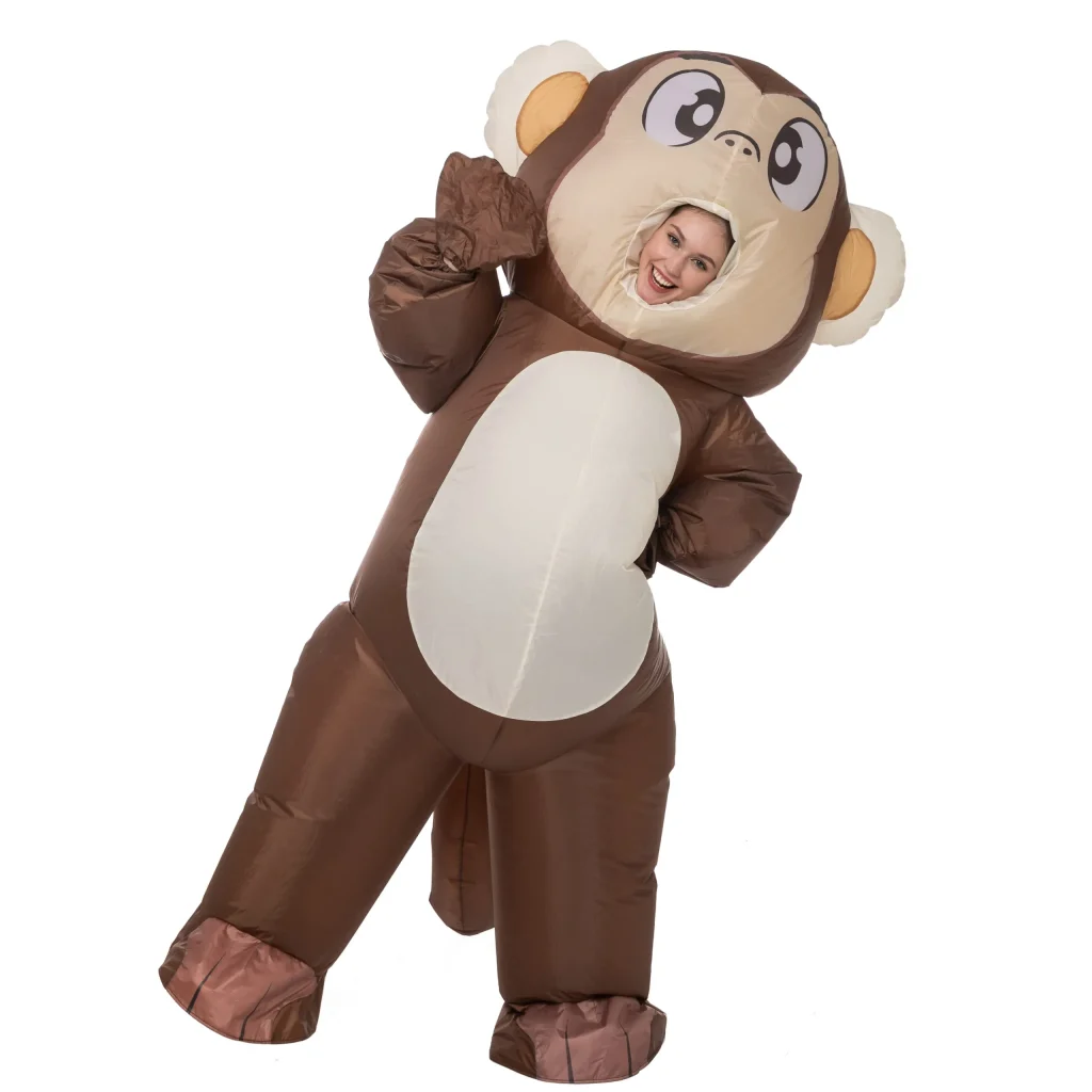 Halloween inflatable monkey costume