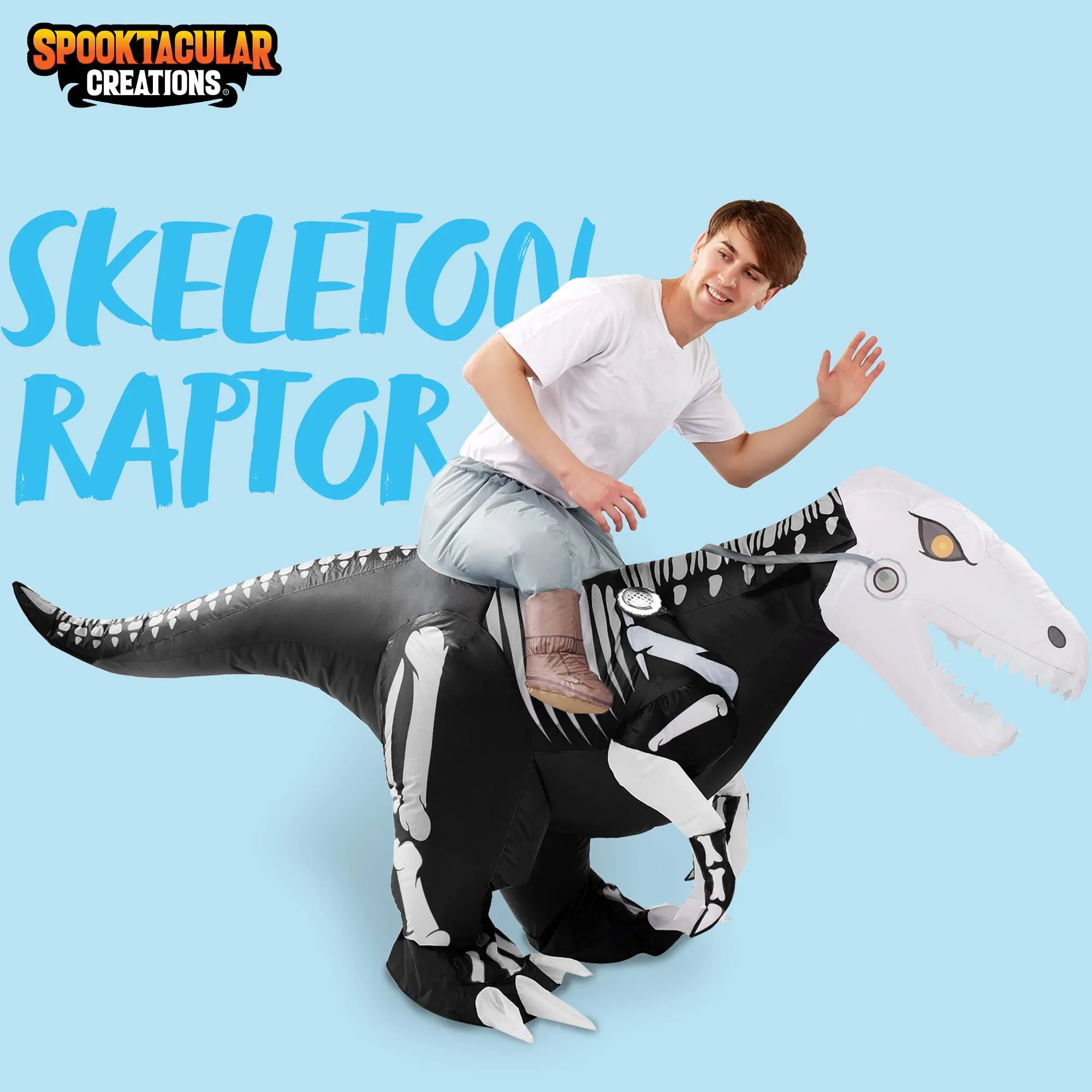 Spooktacular Creations Halloween Inflatable Dinosaur Costume for