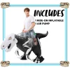Adult Unisex Inflatable Ride-on Dinosaur Halloween Costume