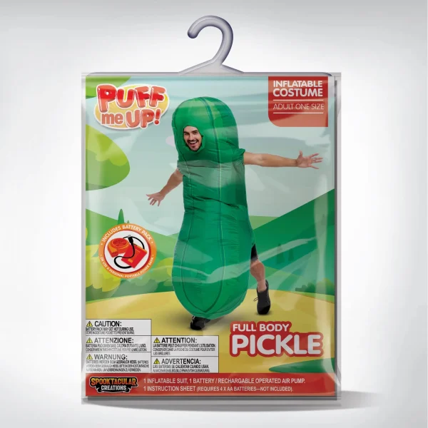 Adult Pickle Inflatable Costume