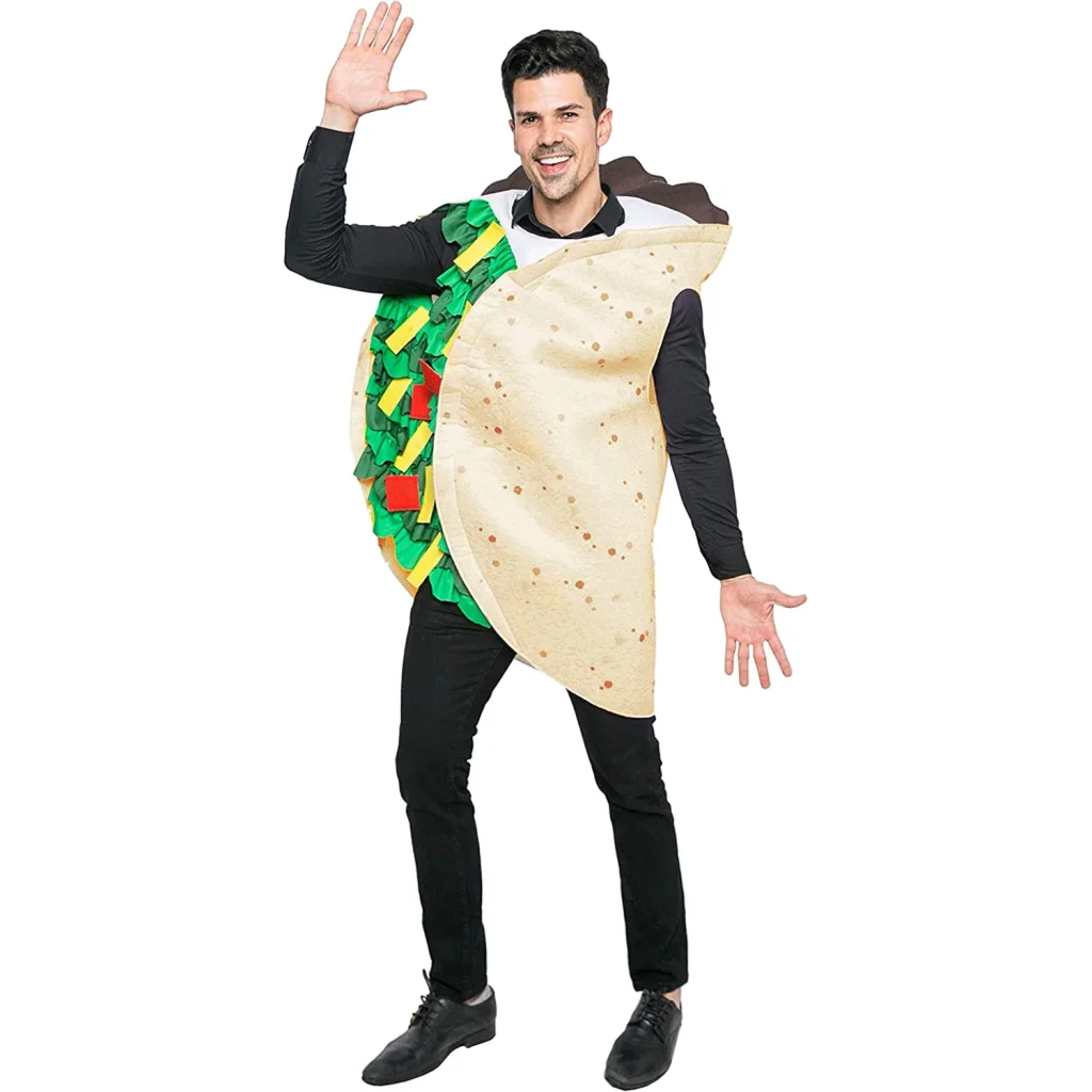 Halloween adult taco costume