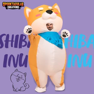 Adults Shiba Inu Inflatable Halloween Costumes
